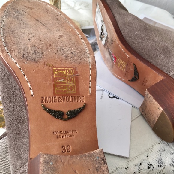  ZADIG & VOLTAIRE  teddy booties - Picture 7 of 8